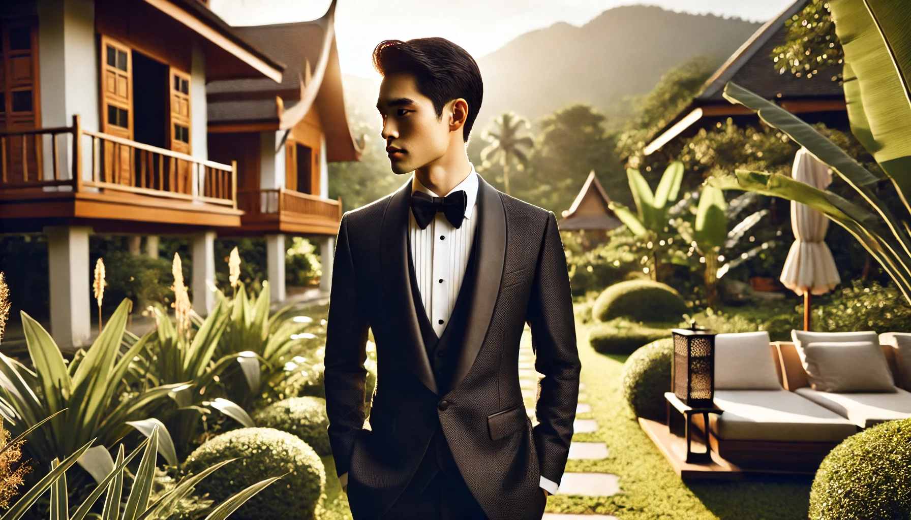 Custom Groom Tuxedo Chiang Mai