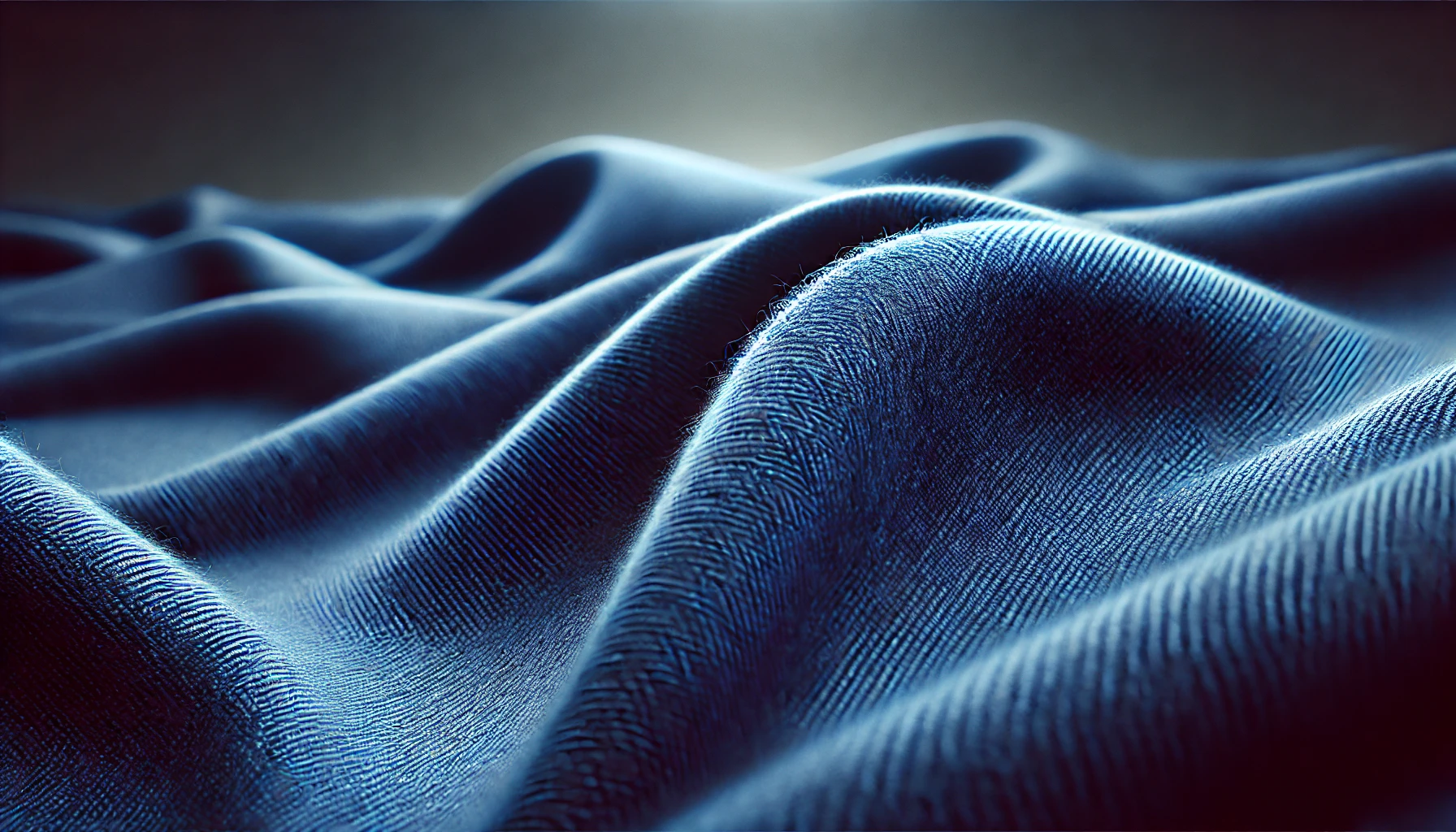 Blue Wool Fabric