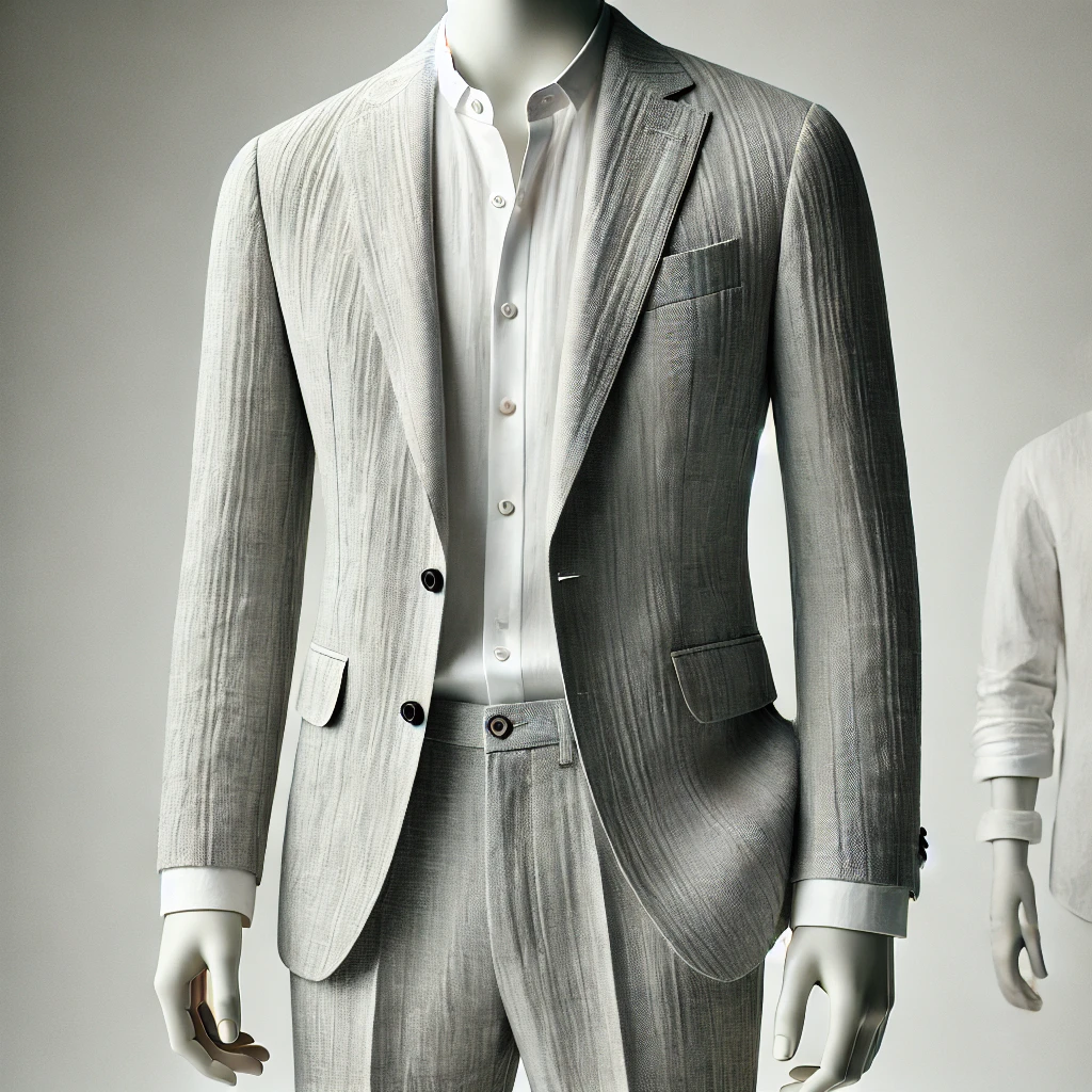 Light Grey Summer Suits at tailor chiang mai
