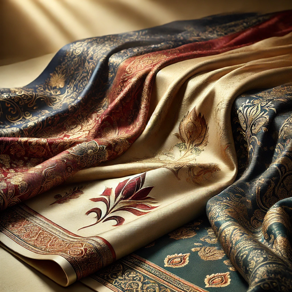 Indian silk fabric for suits