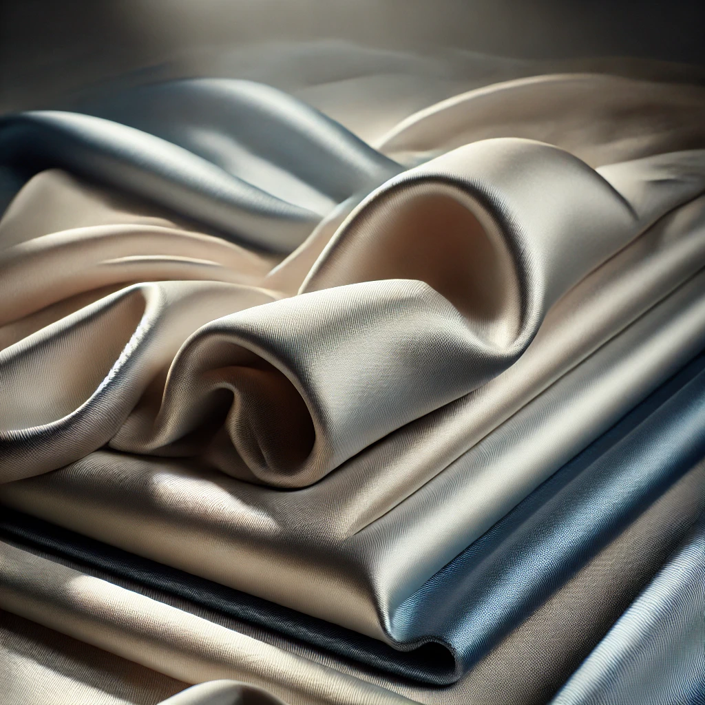 Silk blend fabric tailoring