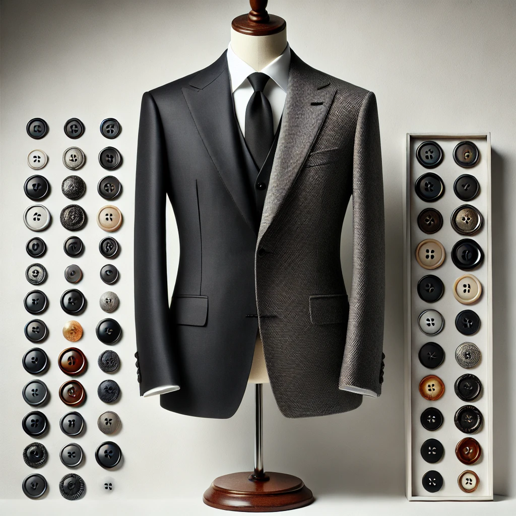 Buttons & cuff