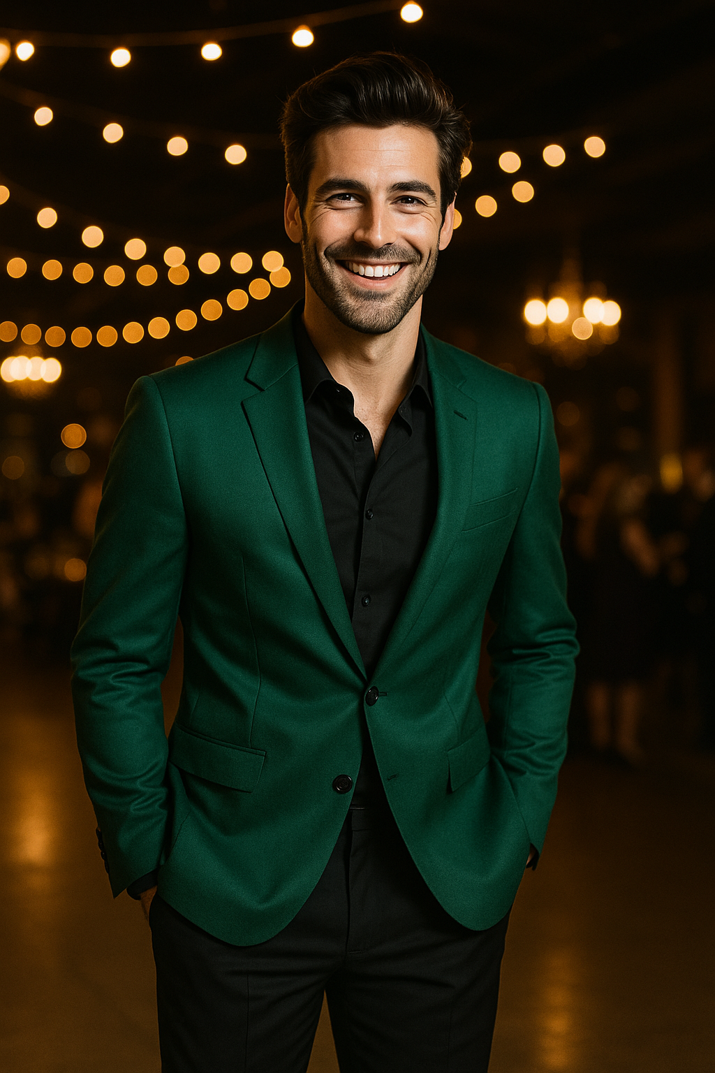 Green Blazer for men