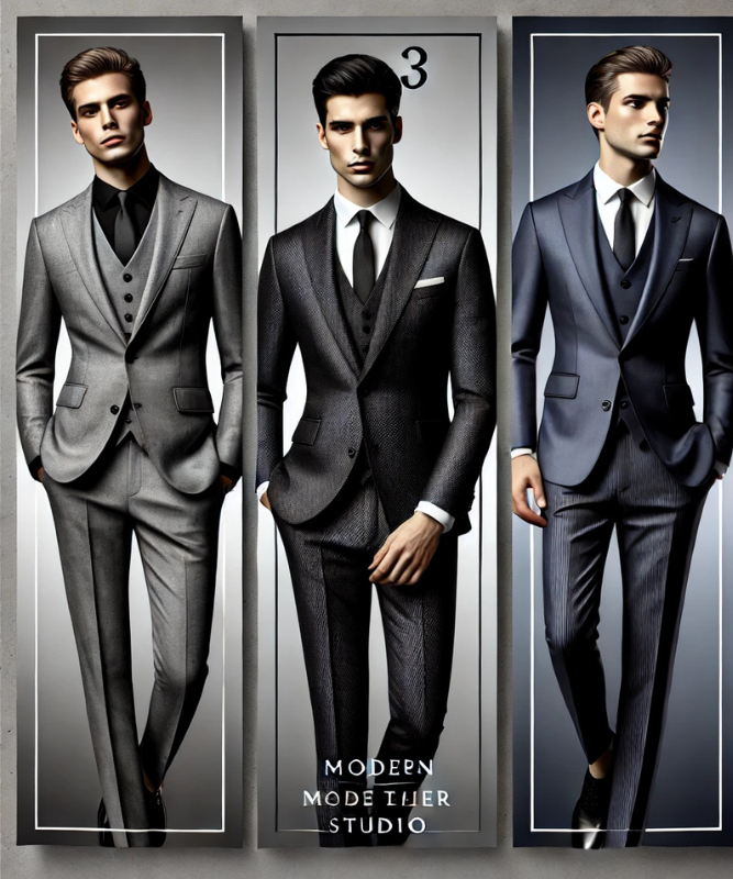 Men's Suits Collage