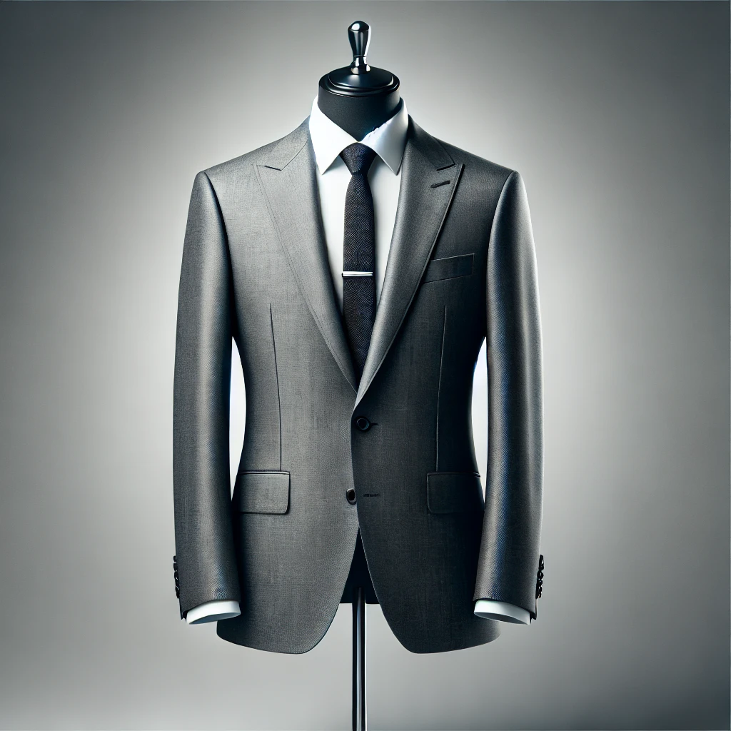 Two Button Grey Suit
