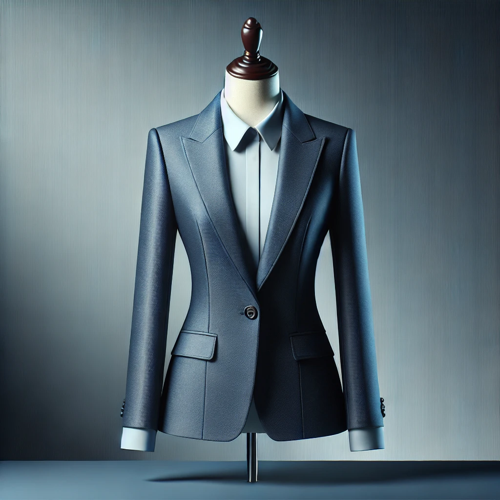 Women Blue Suit