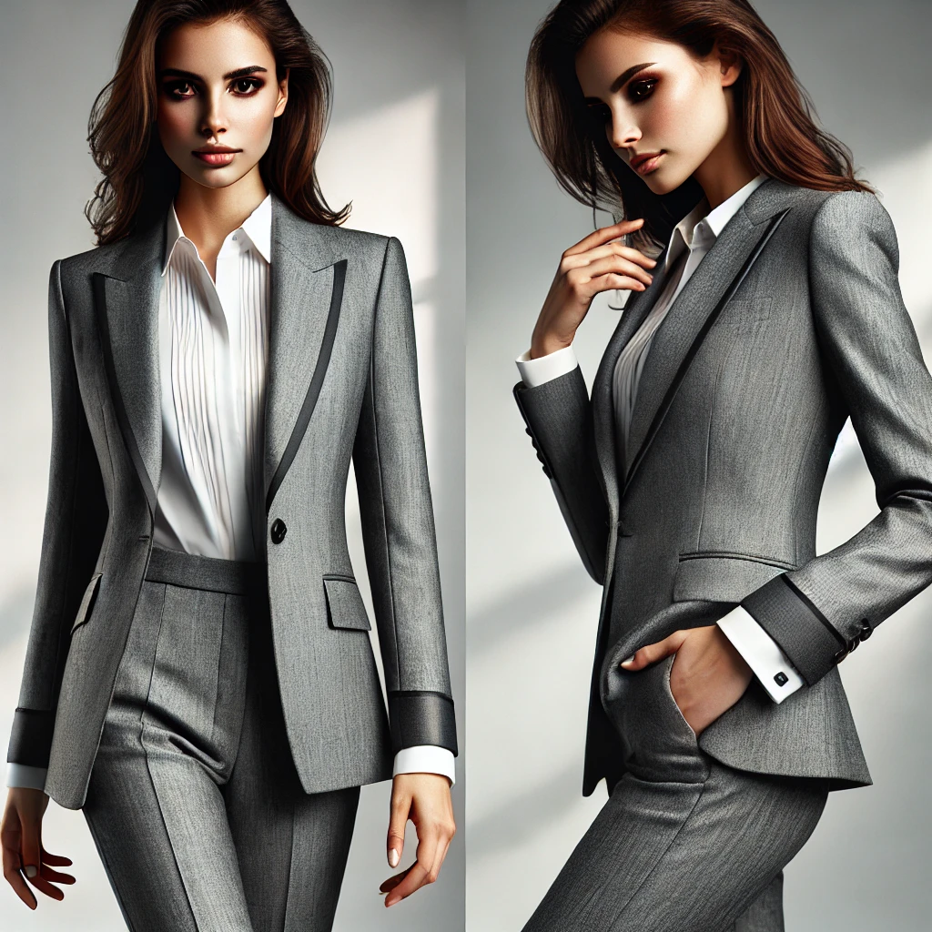 Women Grey Suits