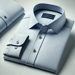 Light blue premium business shirt