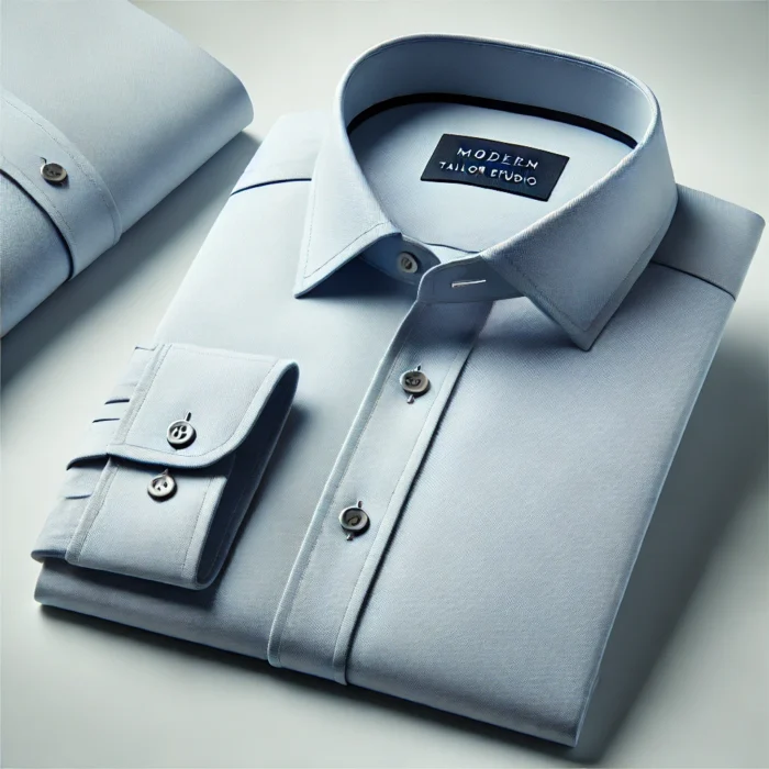 Light blue premium business shirt