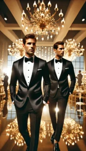 satin lapel tuxedos modern tailor