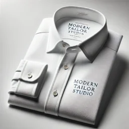 white premium business shirt