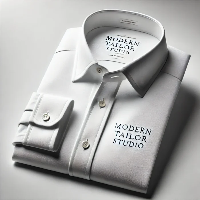 white premium business shirt