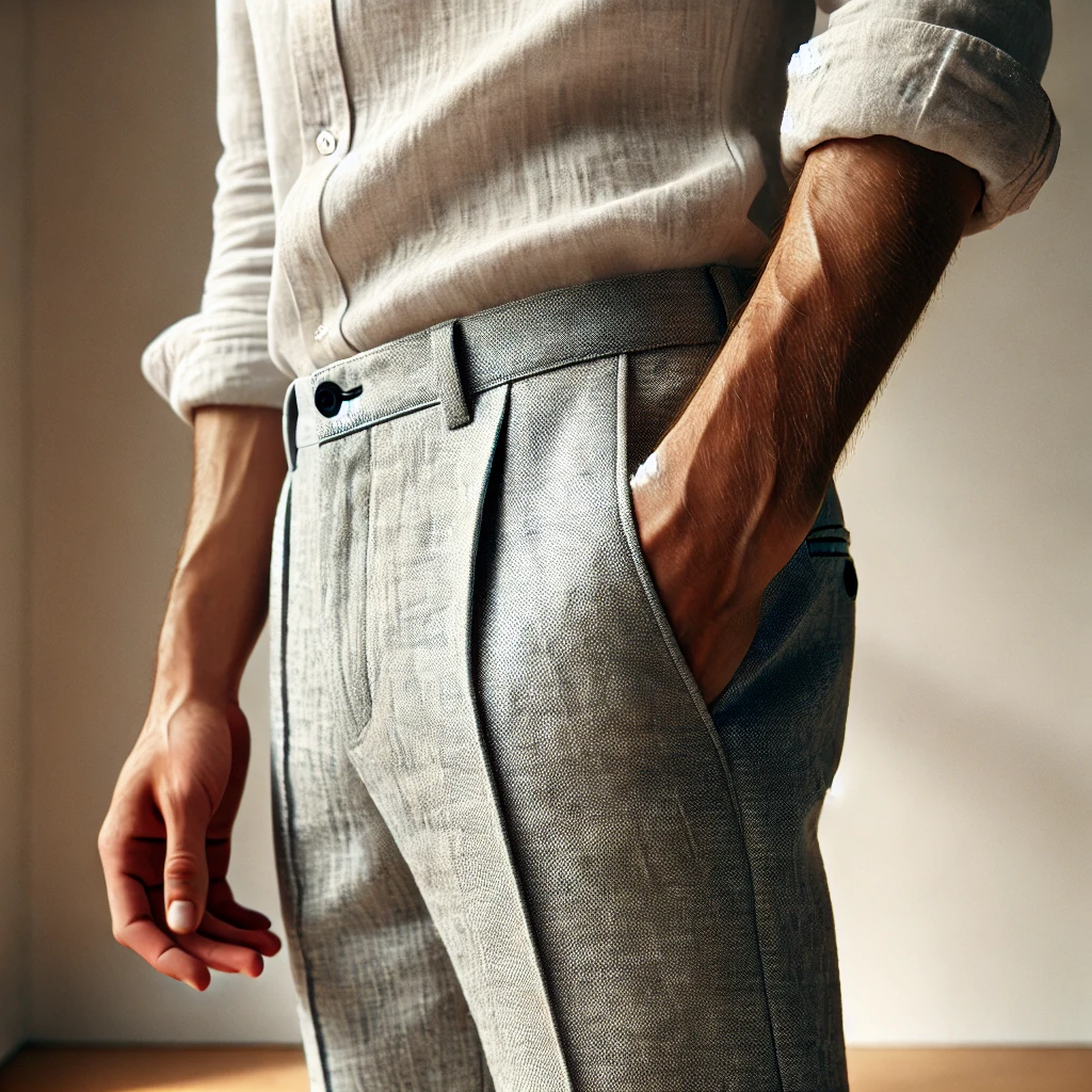 Summer Trousers Linen Modern Tailor Studio