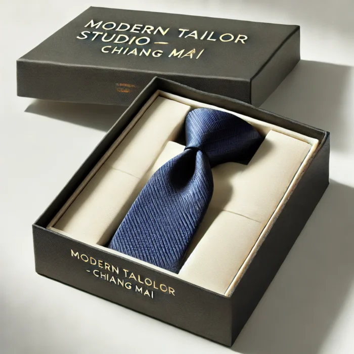Blue Tie Modern Tailor Chiang Mai Blue Tie Modern Tailor Chiang Mai