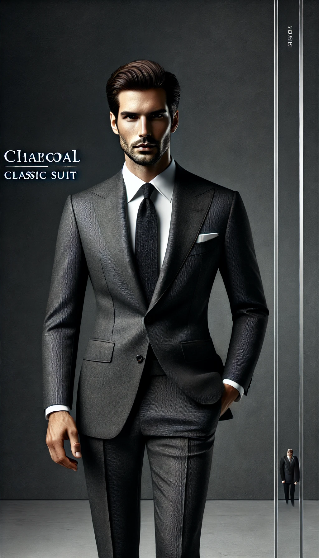 Charcoal Classic suit Modern Tailor Studio