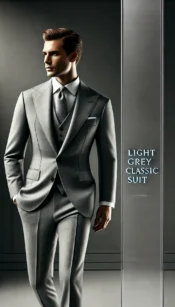 Best Charcoal Grey Business Suit in Chiang Mai | Modern Tailor