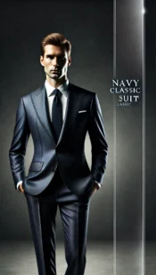 Best Navy Blue Business Suit in Chiang Mai Modern Tailor