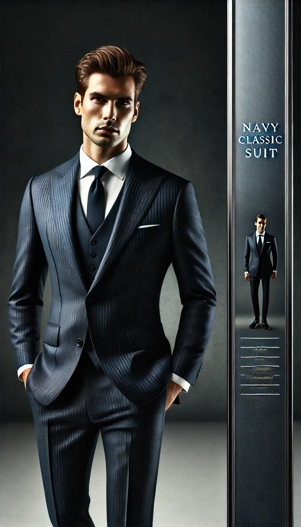 Navy Classic Suit Modern Tailor